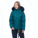 Moose Knuckles 3Q Jacket - Womens, Green Ash/Black Fox, Large, MK2229-L3Q-740-L