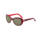 Morgan Prescription Sunglasses 207176 Bifocal Red Frame Brown Lens