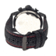 MOS La104 Los Angeles Mens Watch, 47mm, Black Strap, Red/Black Dial MOSLA104