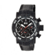 MOS MB105 Melbourne Mens Watch, 48mm, Black Strap, Black Dial MOSMB105