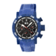 MOS MB102 Melbourne Mens Watch, 48mm, Blue Strap, Black Dial MOSMB102