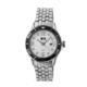 MOS PB101 St. Petersburg Mens Watch, Silver, 44mm, Black Dial, White Fce MOSPB101