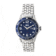 MOS PB104 St. Petersburg Mens Watch, Silver, 44mm, Blue Dal, Blue Face MOSPB104