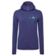 Mountain Equipment Lumiko Hooded Jacket - Women's, Amethyst/Medieval, 12, Me01853Am/Me12