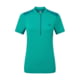 Mountain Equipment Nava Short Sleeve Zip T - Womens, Jade/Spruce, 8, 01825 Jade/Spruce8