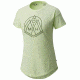 Mountain Hardwear 3 Peaks Short Sleeve T-Shirt - Women's, Heather Headlamp, L 1764191702-L
