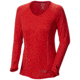 Mountain Hardwear CoolRunner Long Sleeve T - Women's-Red Hibiscus-X-Small