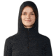 Mountain Hardwear Crater Lake Half Zip Crop Hoody - Women's, Black, S, 2068771-010-S