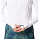 Mountain Hardwear Crater Lake Half Zip Crop Hoody - Women's, Fogbank, L, 2068771-102-L