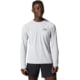 Mountain Hardwear Crater Lake Long Sleeve Tops - Men's, Glacial, XL, 1982421-097-XL