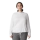 Mountain Hardwear Crater Lake LS Hoody - Women's Extended, Fogbank, 2X, 1829682102-102-2X