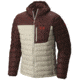 Mountain Hardwear Dynotherm Hooded Down Jacket - Men's-Fossil / Redwood-Small