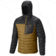Mountain Hardwear Dynotherm Hooded Down Jacket - Men's-Underbrush/Shark-X-Large