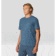Mountain Hardwear Low Exposure Short Sleeve Shirt - Men's, Moon Blue, M, 2110261-430-M