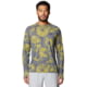 Mountain Hardwear Crater Lake Long Sleeve Top - Men's, Adriatic Blue Spore Dye Print, M, 190423018055