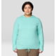 Mountain Hardwear Crater Lake LS Hoody - Women's Extended, Icy Teal, 2X, 1829682-320-2X