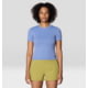 Mountain Hardwear Peak Knit Short Sleeve Shirt - Women's, Best Coast Blue, XL, 2113451-448-XL