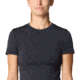 Mountain Hardwear Peak Knit Short Sleeve Shirt - Women's, Black, M, 2113451-010-M