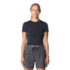 Mountain Hardwear Peak Knit Short Sleeve Shirt - Women's, Black, M, 2113451-010-M