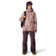 Mountain Hardwear Powder Maven Anorak - Womens, Smoky Quartz, Smoky Quartz Vapors Print, Medium, 2090681642-M