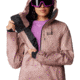 Mountain Hardwear Powder Maven Anorak - Womens, Smoky Quartz, Smoky Quartz Vapors Print, Medium, 2090681642-M