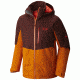 Mountain Hardwear South Chute Jacket - Men's-Redwood/Orange Copper-Small
