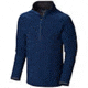Mountain Hardwear Toasty Tweed Fleece 1/4 Zip Jacket - Men's-Collegiate Navy-Medium
