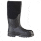 Muck Boots Chore Classic Tall Steel Toe Rubber Work Boots - Men's, Black, 12, CHS-000A-BLK-120