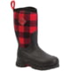 Muck Boots Rugged II Outdoor Performance Boots - Kid's, Black/Buffalo Plaid, 13, RG2-6PLD-RED-130