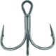 Mustad Ultrapoint KVD Elite Triple Grip Treble Hook, Needle Point, 2X Short Shank, Wide Gap, Black Nickel, Size 6, 11 per Pack, TG76NP-BN-6-11U