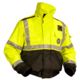 Mustang Survival ANSI Hi-Vis Classic Bomber Flotation Jacket - Large, MJ6214T3-L-239