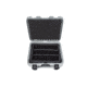 Nanuk 920 Water/Crush Proof Case w/Padded Divider - Silver, 920S-020SV-0A0