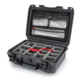 Nanuk 925 Pro Photo Camera Case Kit w/Lid Organizer / Padded Divider, Graphite, Medium, 925S-060GP-0A0