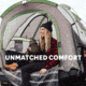 Napier Backroadz Truck Tent, Full Size Crew Cab Bed, Gray/Green, 5.5-5.8 ft, 19033