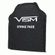 NcSTAR Expert Plate Carrier Vest w/Two 10x12in Rectangle Cut Soft Ballistic Panels, Black, 2XL BSCVPCVXL2963B-A