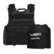 NcSTAR Expert Plate Carrier Vest w/Two 11x14in Shooters Cut Hard PE Ballistic Panels, Black, 2XL, BPLCVPCVXL2963B-A