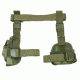 NcSTAR Vism 3 Piece Drop Leg Right Handed Gun Holster/Magazine Holder, Woodland Camo CV2908WC