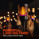 Nebo Solar Torch Zapper 1200mAh Li-ion Battery LED Lantern