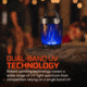 Nebo Solar Zapper and LED Lantern 2000mAh Li-ion Battery