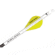 New Archery Products Quikfletch 2in Twister Vanes, 100 Pack, White/Yellow/Yellow, NAP-60-643