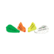 New Archery Products Speedfletch for Large OD .285-.295in Arrows, 6 Pack, White NAP-60-230
