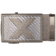 Nexbelt Fast Eddie Platinum X Factor Buckle, Pewter/Silver, BGX7479