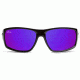 NFL Catch Baltimore Ravens Single Vision Prescription Sunglasses, Glossy Black Frame, 622586T03SV