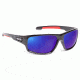 NFL Catch Buffalo Bills Single Vision Prescription Sunglasses, Glossy Black Frame, 622586T04SV