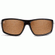 NFL Catch Cleveland Browns Single Vision Prescription Sunglasses, Glossy Black Frame, 622586T08SV