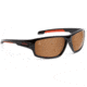 NFL Catch Cleveland Browns Single Vision Prescription Sunglasses, Glossy Black Frame, 622586T08SV