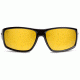 NFL Catch Green Bay Packers Single Vision Prescription Sunglasses, Glossy Black Frame, 622586T12SV