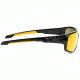 NFL Catch Green Bay Packers Single Vision Prescription Sunglasses, Glossy Black Frame, 622586T12SV