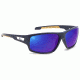 NFL Catch Los Angeles Rams Single Vision Prescription Sunglasses, Matte Dark Navy Frame, 622586T29SV