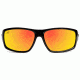 NFL Catch Miami Dolphins Single Vision Prescription Sunglasses, Glossy Black Frame, 622586T17SV